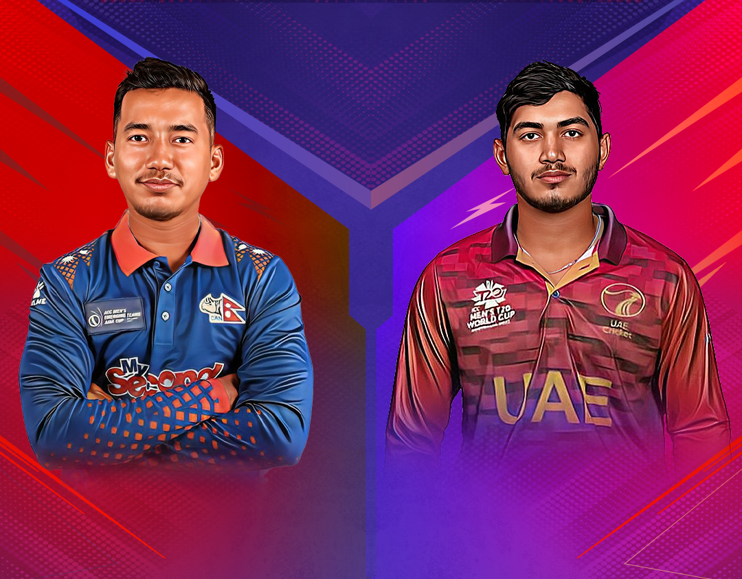 Match 11 of acc emerging teams asia cup, 2023: nepal vs united arab emirates a banner