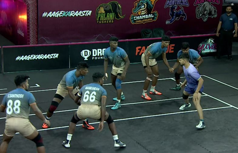 Manikandan Nesamani returns with 6 Tackle points