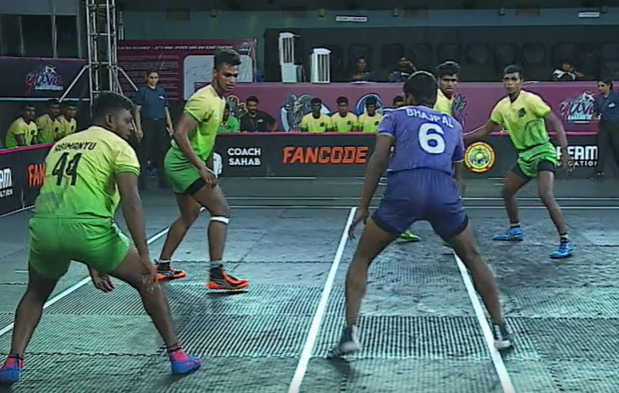 Persistent Palani Tuskers pip Aravalli Arrows 35-25