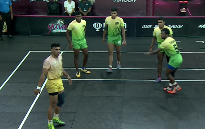 Raju Singh slips past Palani Tuskers with 16 points