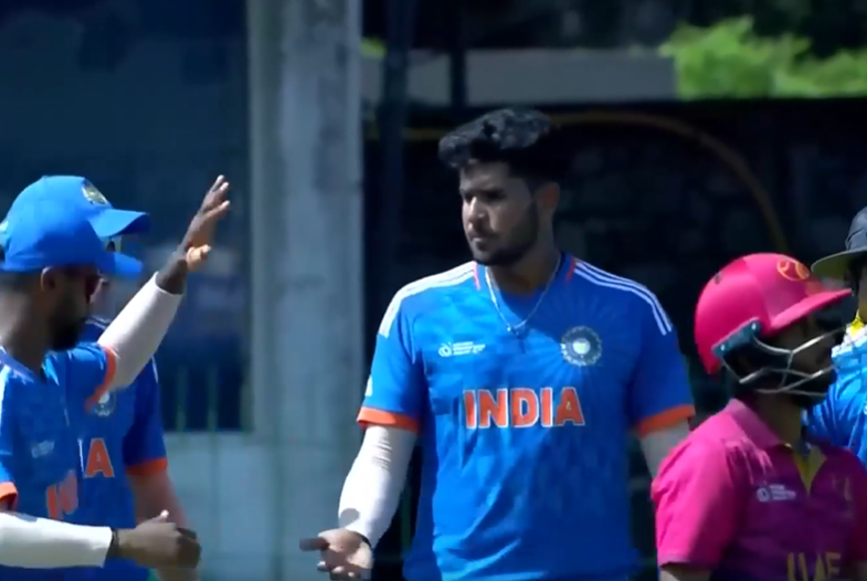 4-fer! Harshit Rana dismantles UAE-A's batting lineup
