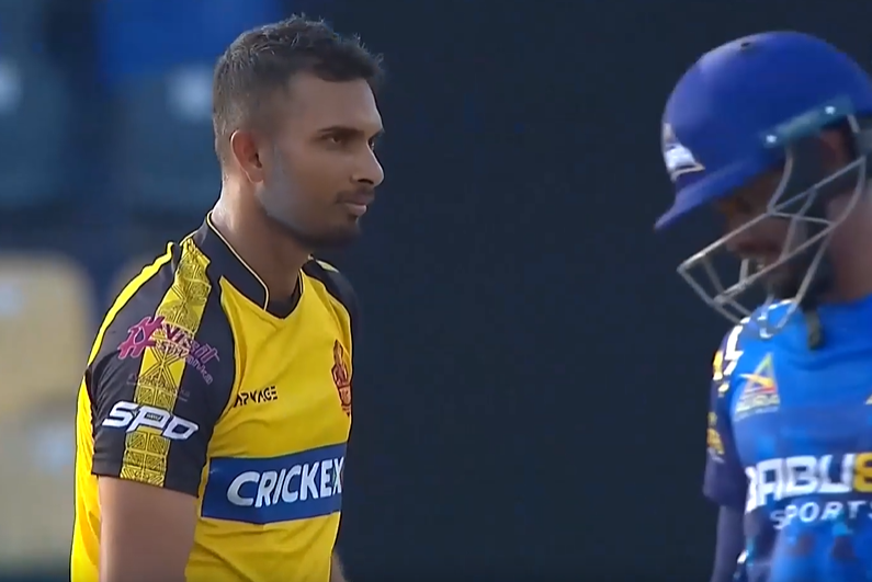 3-fer! Dasun Shanaka dents Dambulla's advance