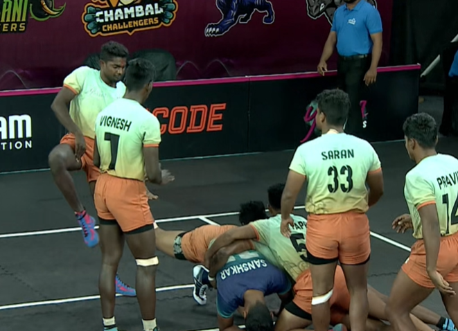 Vinith Munichamy puts on a show