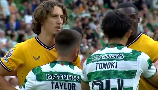 Late goal sees Wolves draw against Celtic 1-1