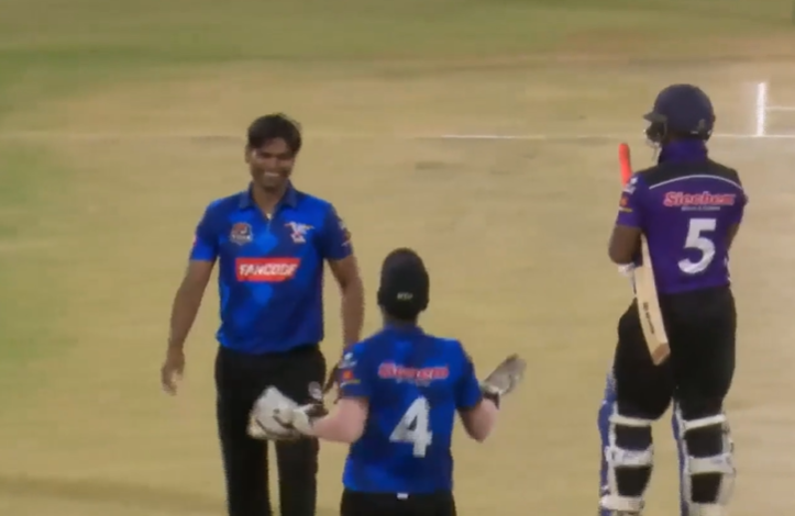 3-fer! Ravi Yadav puts Tuskers XI on the backfoot