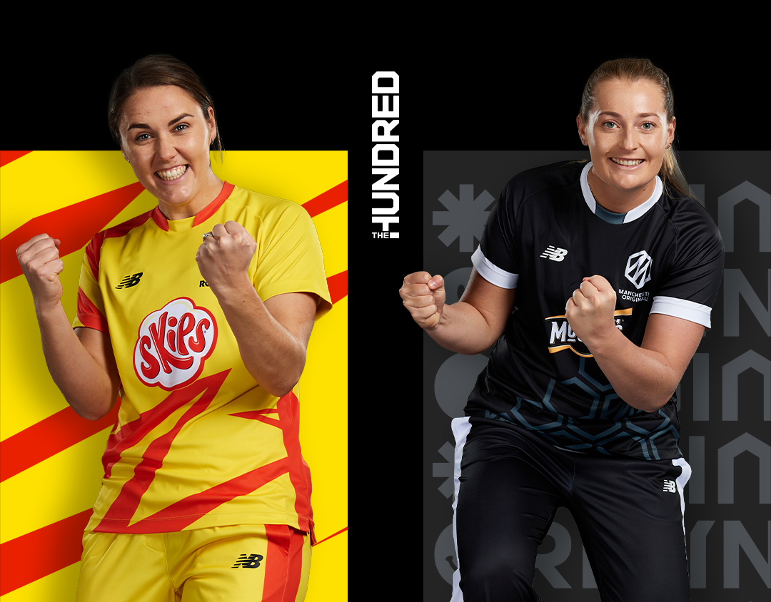 Match 23 of the hundred women, 2023: trent rockets women vs manchester originals women banner