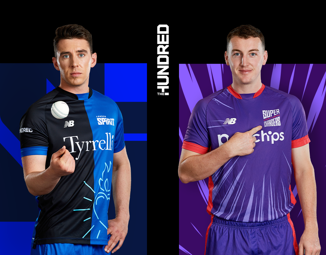 Match 24 of the hundred, 2023: london spirit vs northern superchargers banner