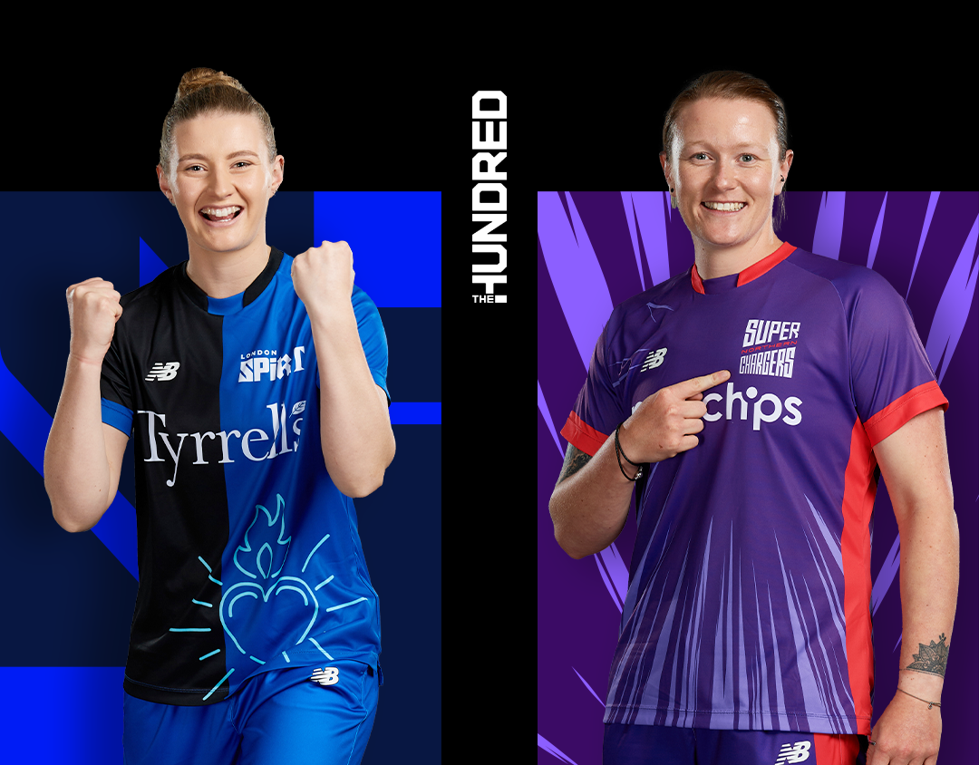 Match 24 of the hundred women, 2023: london spirit women vs northern superchargers women banner