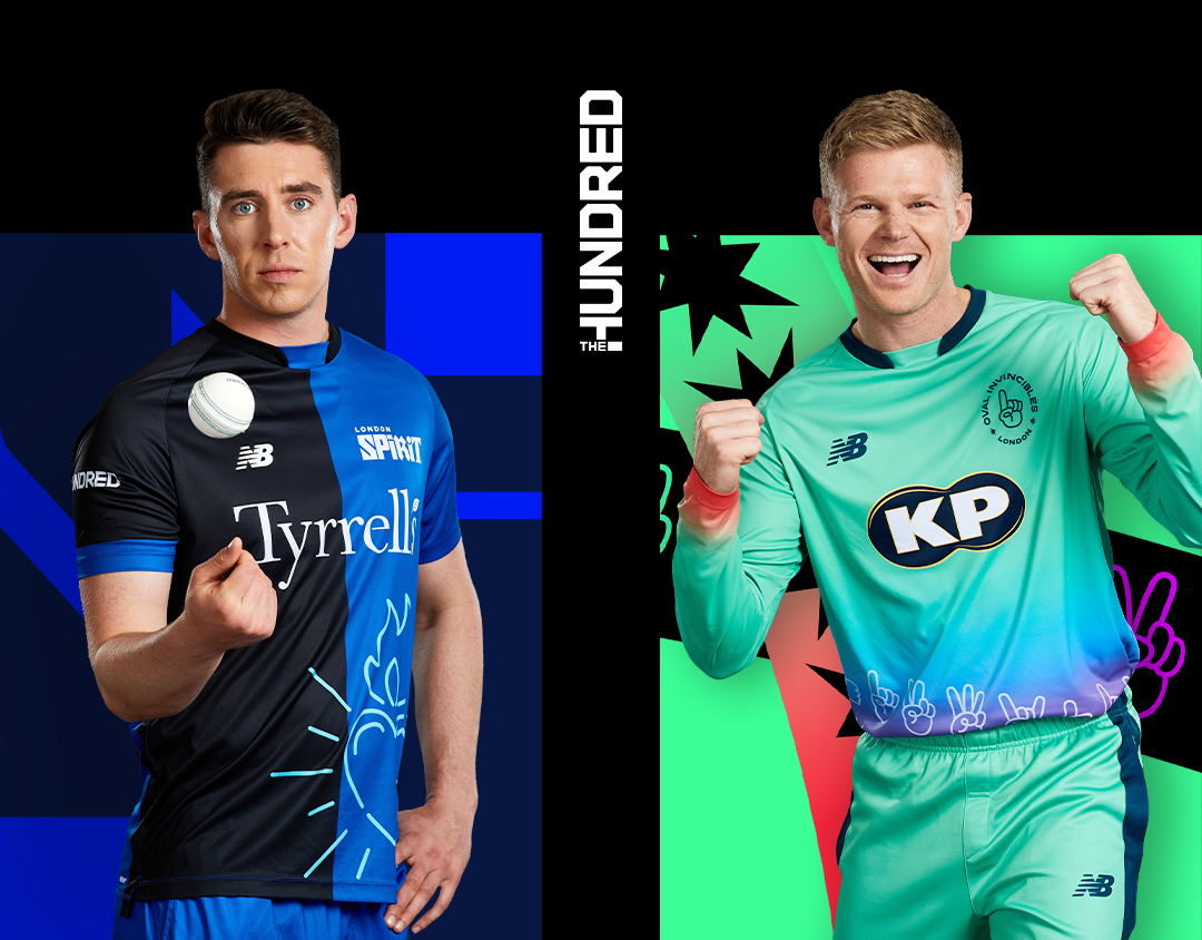 Match 3 of the hundred, 2023: london spirit vs oval invincibles banner