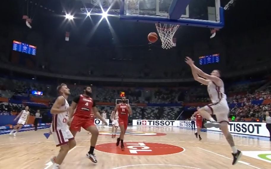 Latvia 109-70 Lebanon