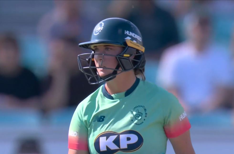 Alice Capsey's valiant 50 helps Oval Invincibles reach 128