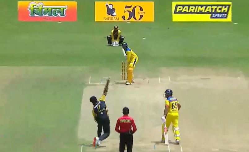 446! Ajit Karthik takes HS Sharath to the cleaners