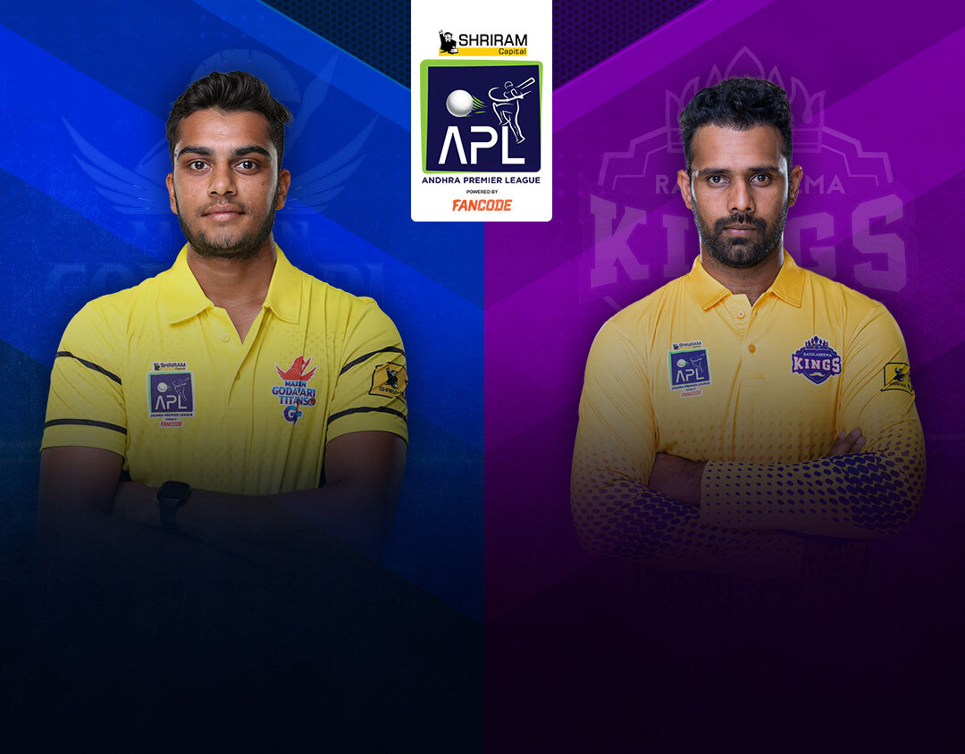 Match 9 of shriram capital apl: godavari titans vs rayalaseema kings banner