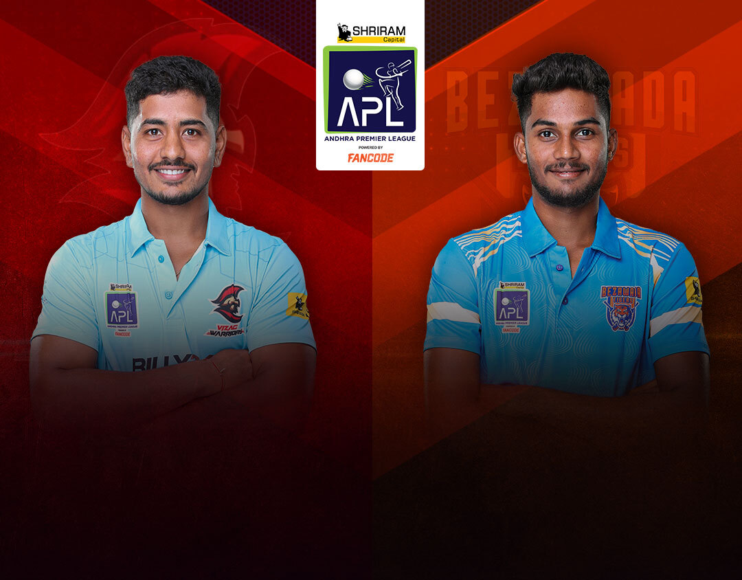 Match 13 of shriram capital apl: vizag warriors vs bezawada tigers banner