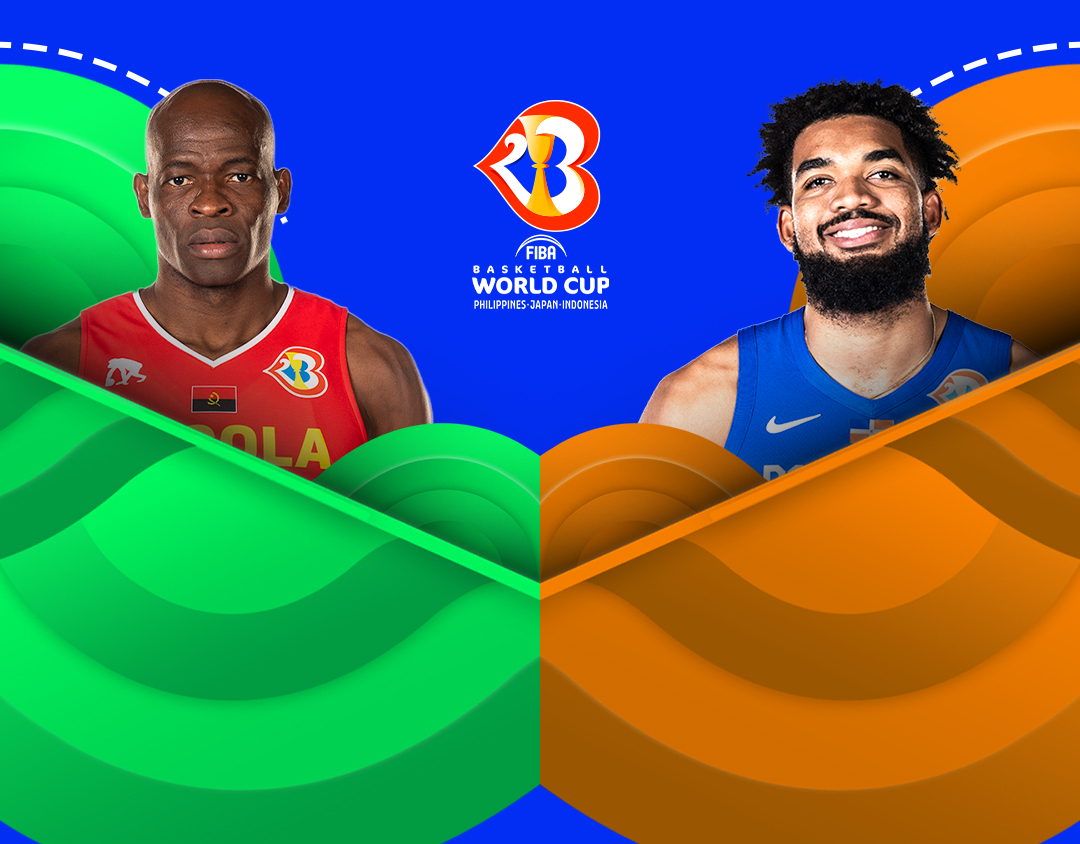 Match #34 of fiba basketball world cup 2023 banner