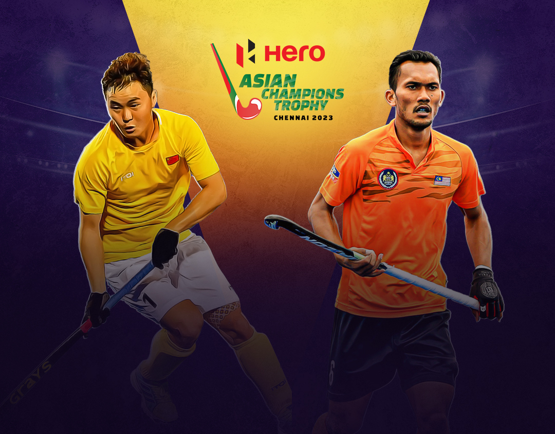 Match #5 of hero asian champions trophy 2023 banner