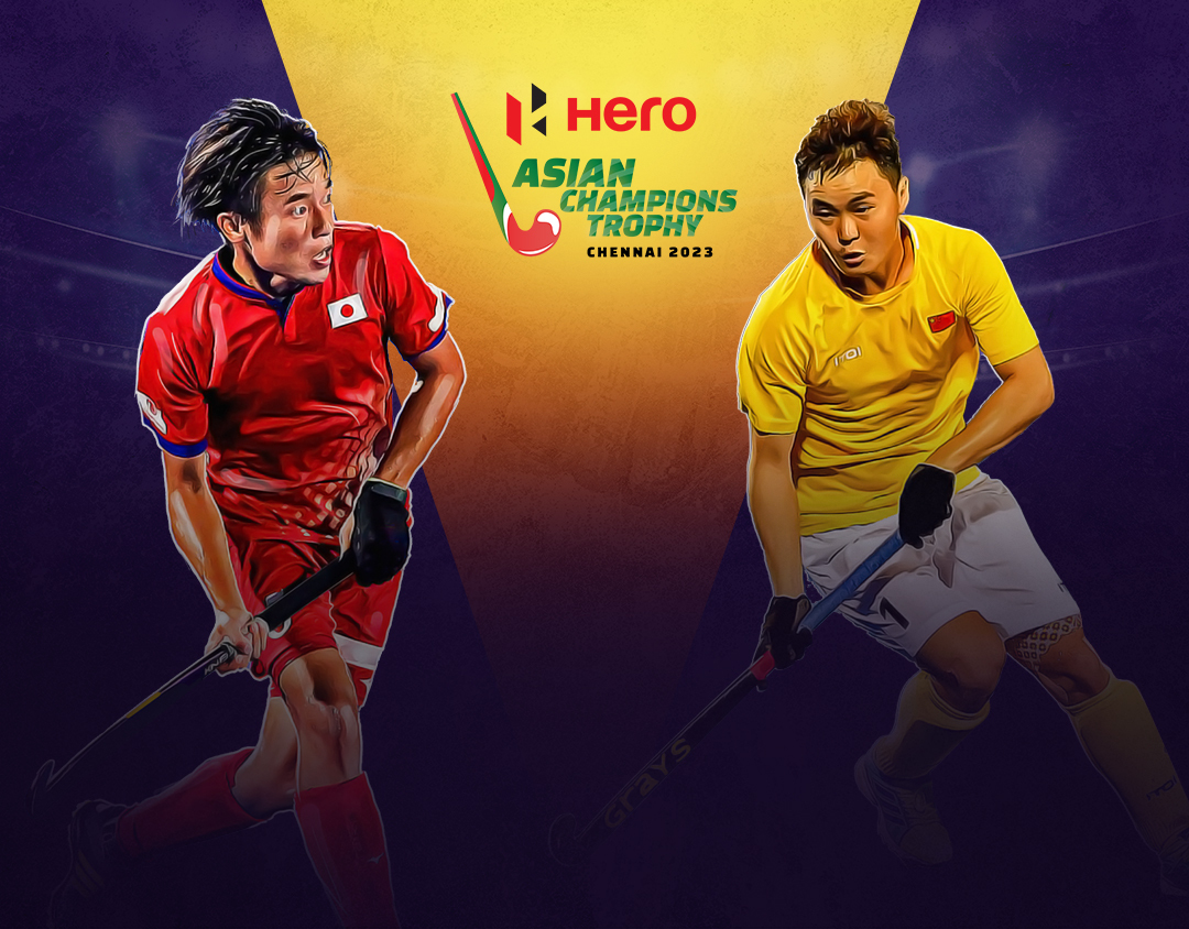 Match #13 of hero asian champions trophy 2023 banner