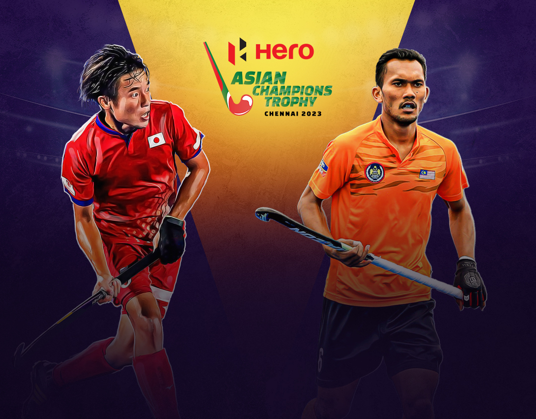 Match #10 of hero asian champions trophy 2023 banner
