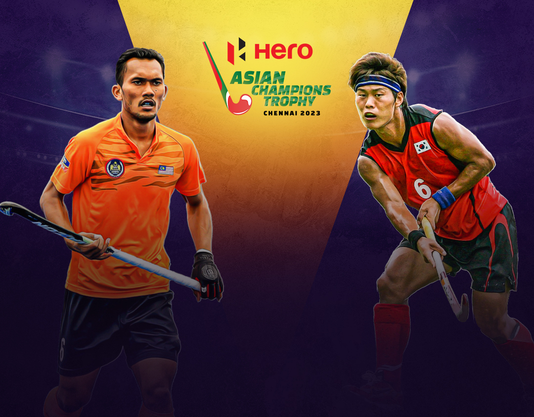 Semi-final 1 of hero asian champions trophy 2023 banner