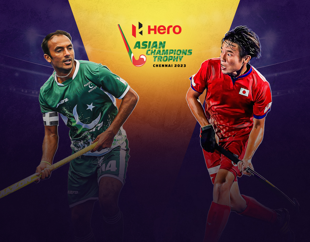 Match #8 of hero asian champions trophy 2023 banner