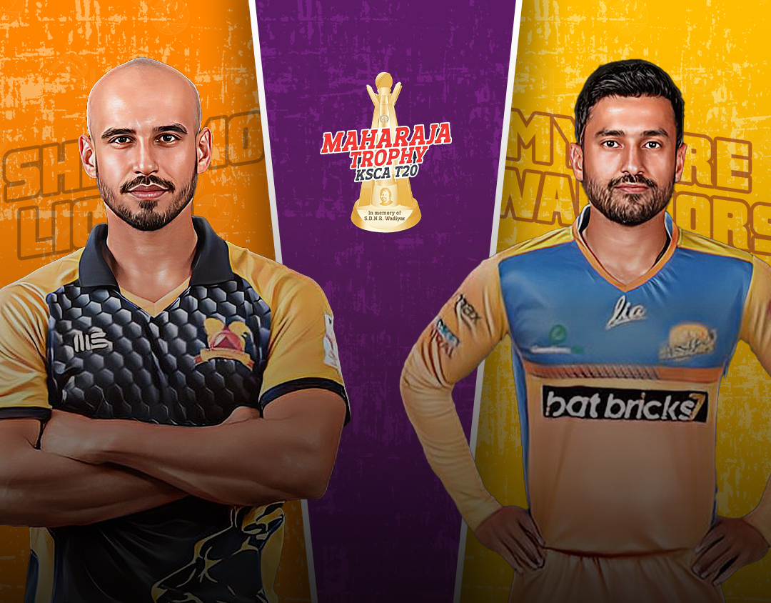 Match 11 of shriram capital maharaja trophy ksca t20: shivamogga lions vs mysore warriors banner