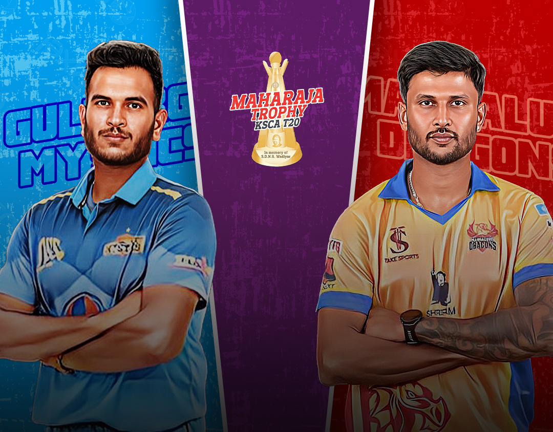 Match 16 of shriram capital maharaja trophy ksca t20: gulbarga mystics vs mangaluru dragons banner