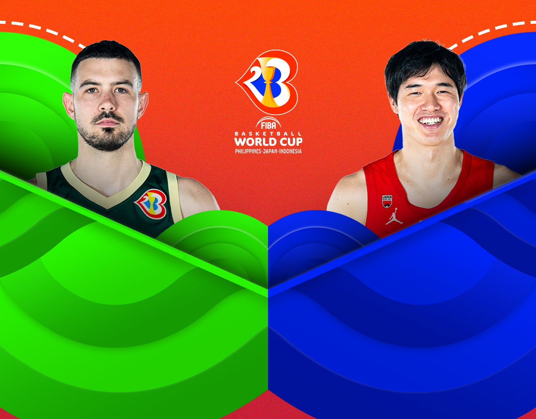 Match #37 of fiba basketball world cup 2023 banner