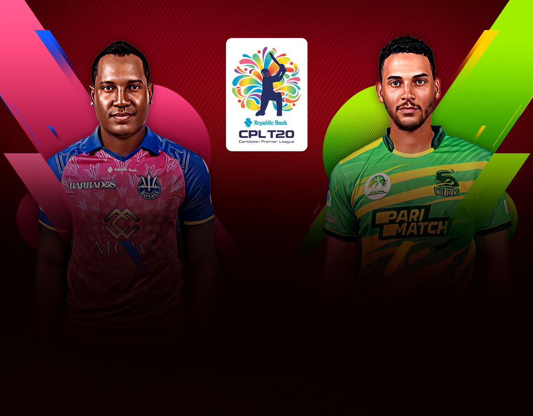 Match 14 of republic bank cpl t20: barbados royals vs jamaica tallawahs banner