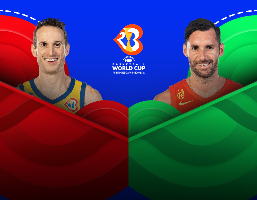 Match #32 of fiba basketball world cup 2023 banner