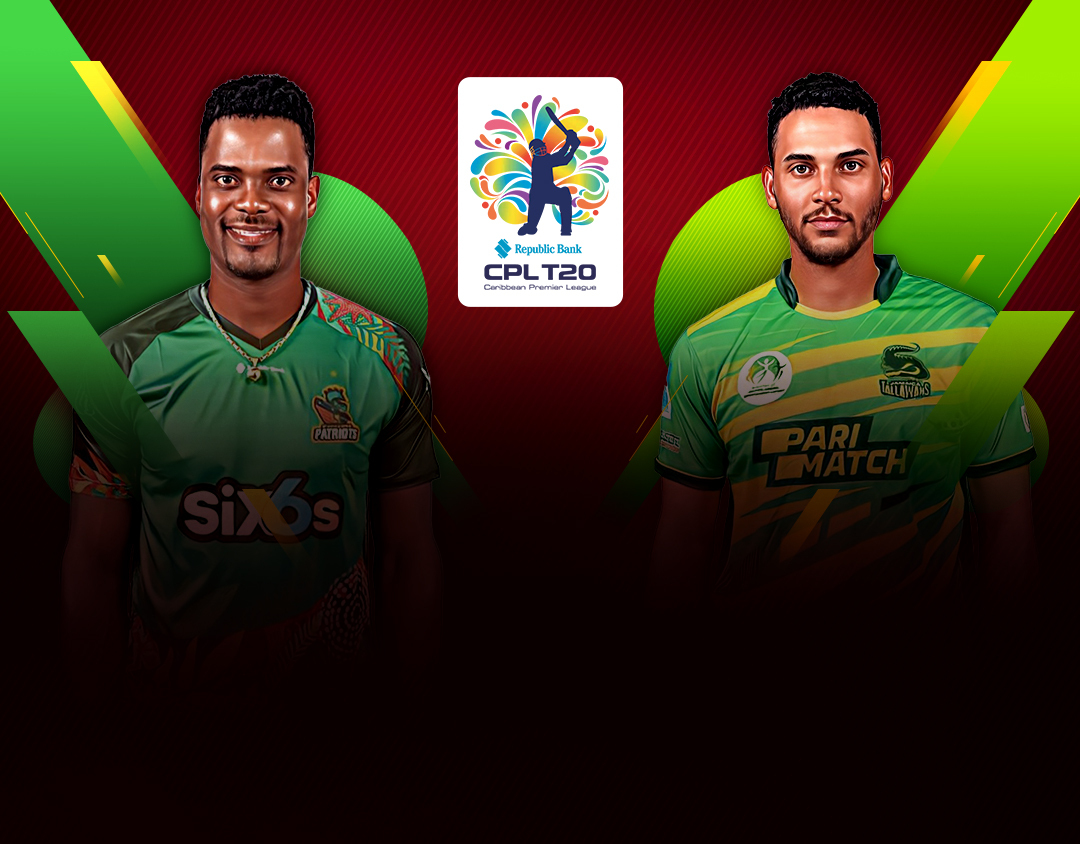 Match 7 of republic bank cpl t20: st kitts and nevis patriots vs jamaica tallawahs banner