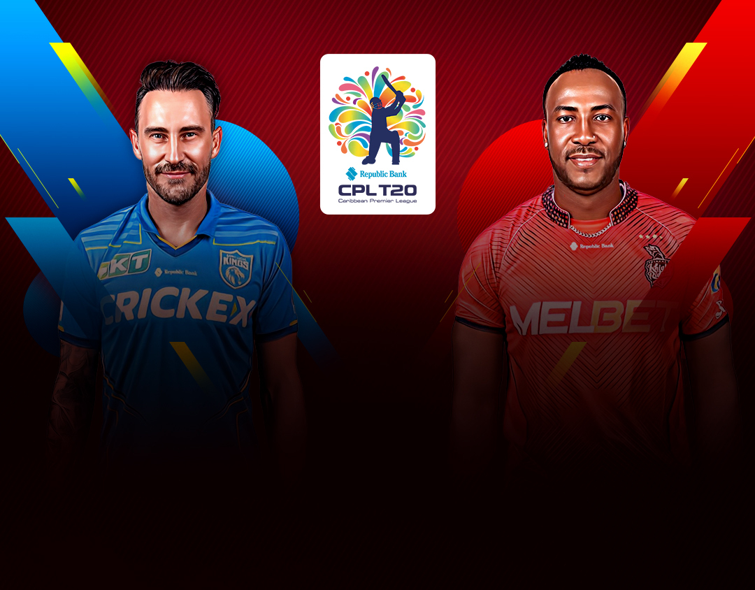Match 9 of republic bank cpl t20: saint lucia kings vs trinbago knight riders banner