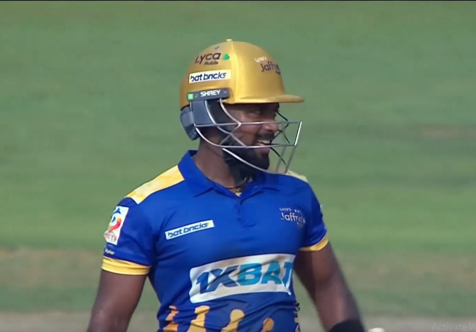Charith Asalanka's valiant 56 helps Jaffna reach 129