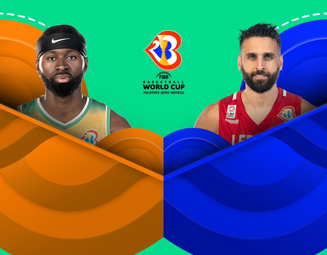 Match #51 of fiba basketball world cup 2023 banner