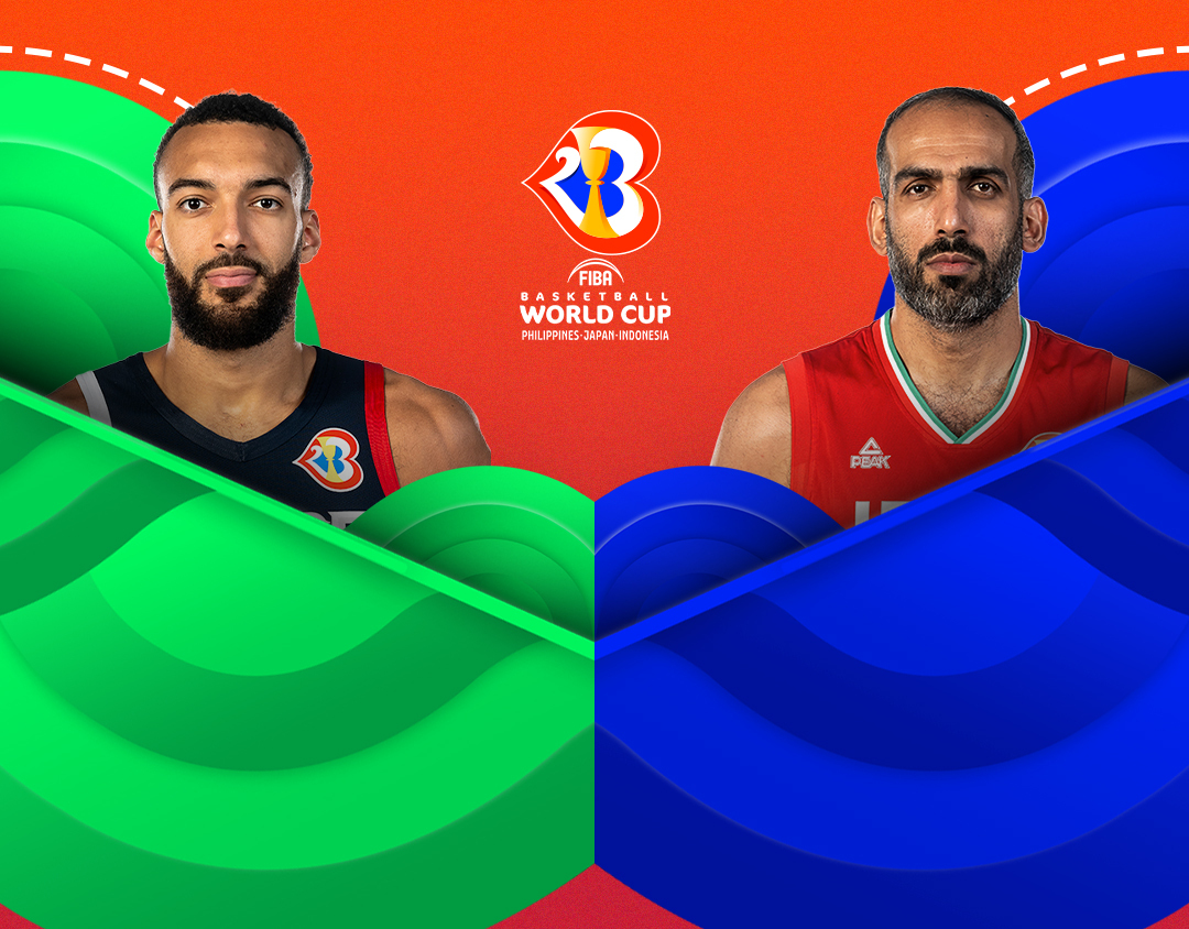 Match #56 of fiba basketball world cup 2023 banner