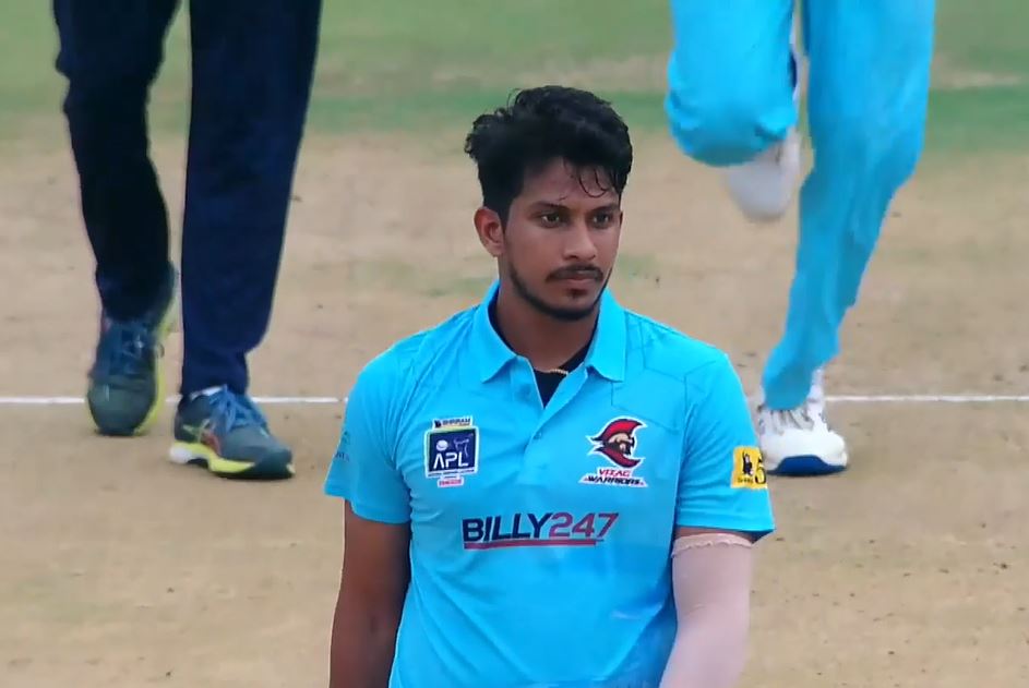 Yeddala Reddy's brilliant 3-fer goes in vain