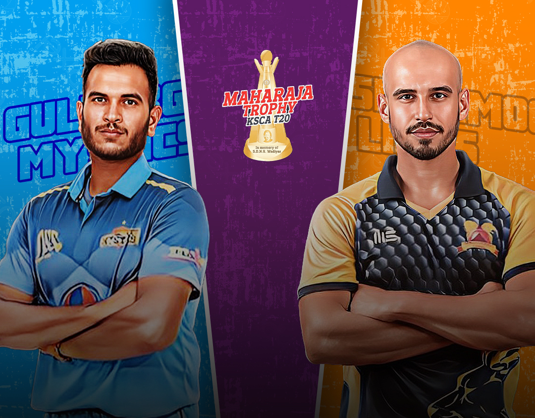 Match 9 of shriram capital maharaja trophy ksca t20: gulbarga mystics vs shivamogga lions banner