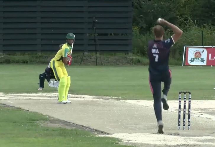 7 Fours! Nicholas Kirton returns with 36-ball 53