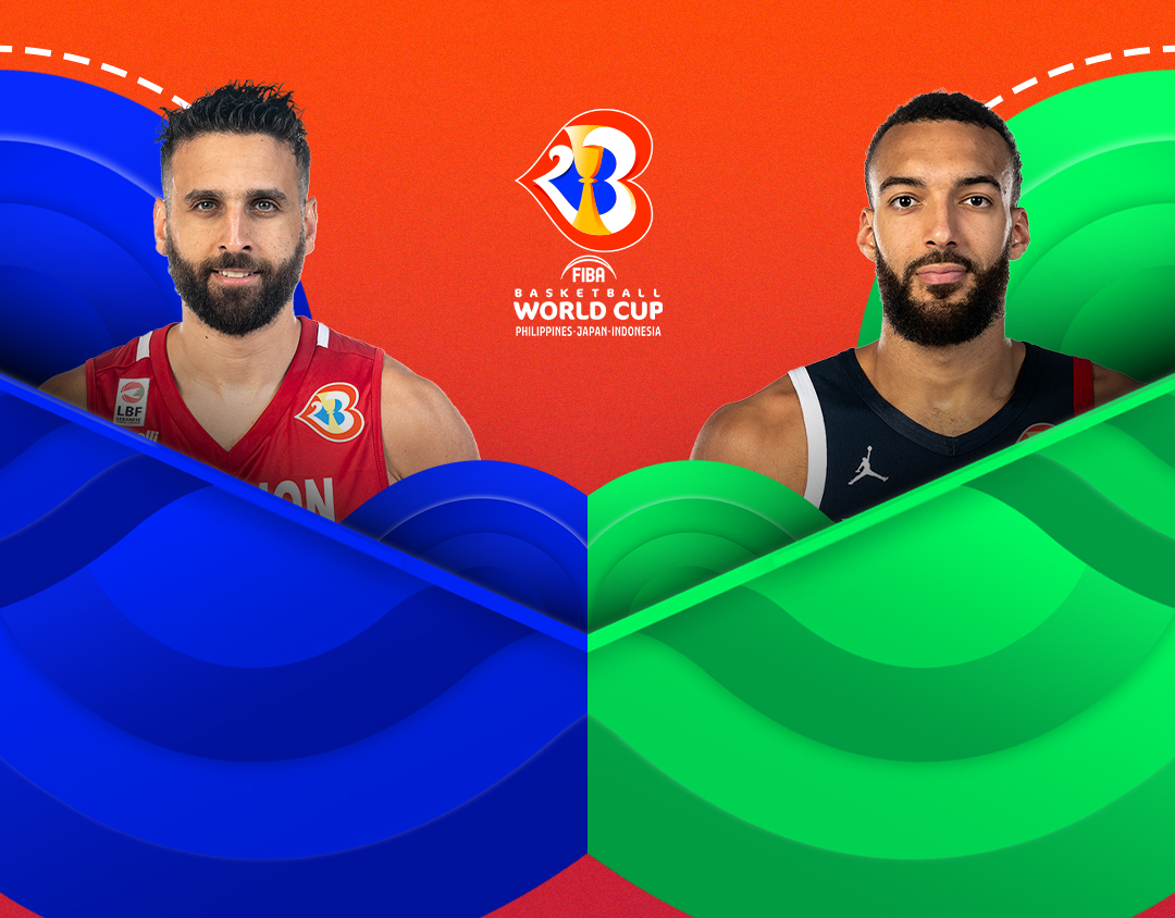 Match #36 of fiba basketball world cup 2023 banner