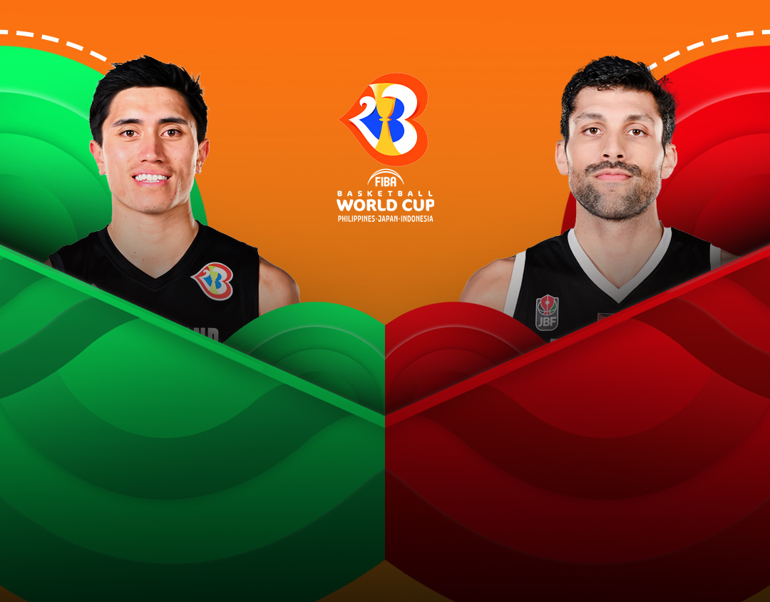Match #27 of fiba basketball world cup 2023 banner