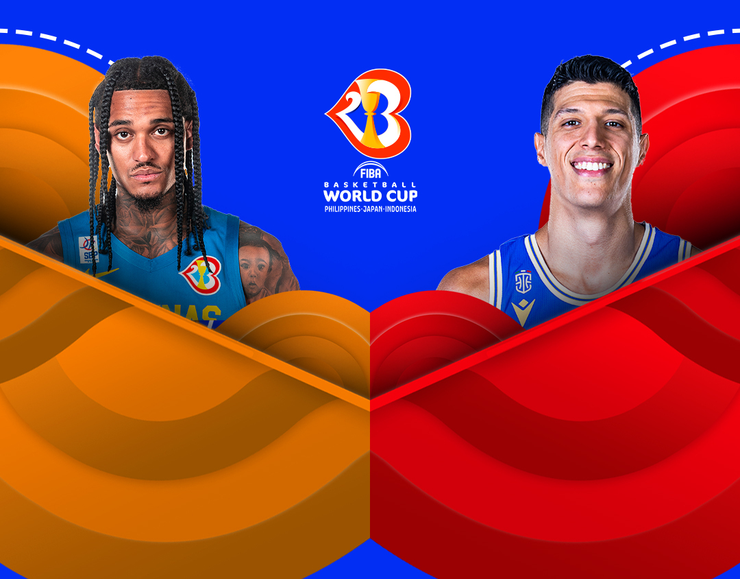 Match #38 of fiba basketball world cup 2023 banner