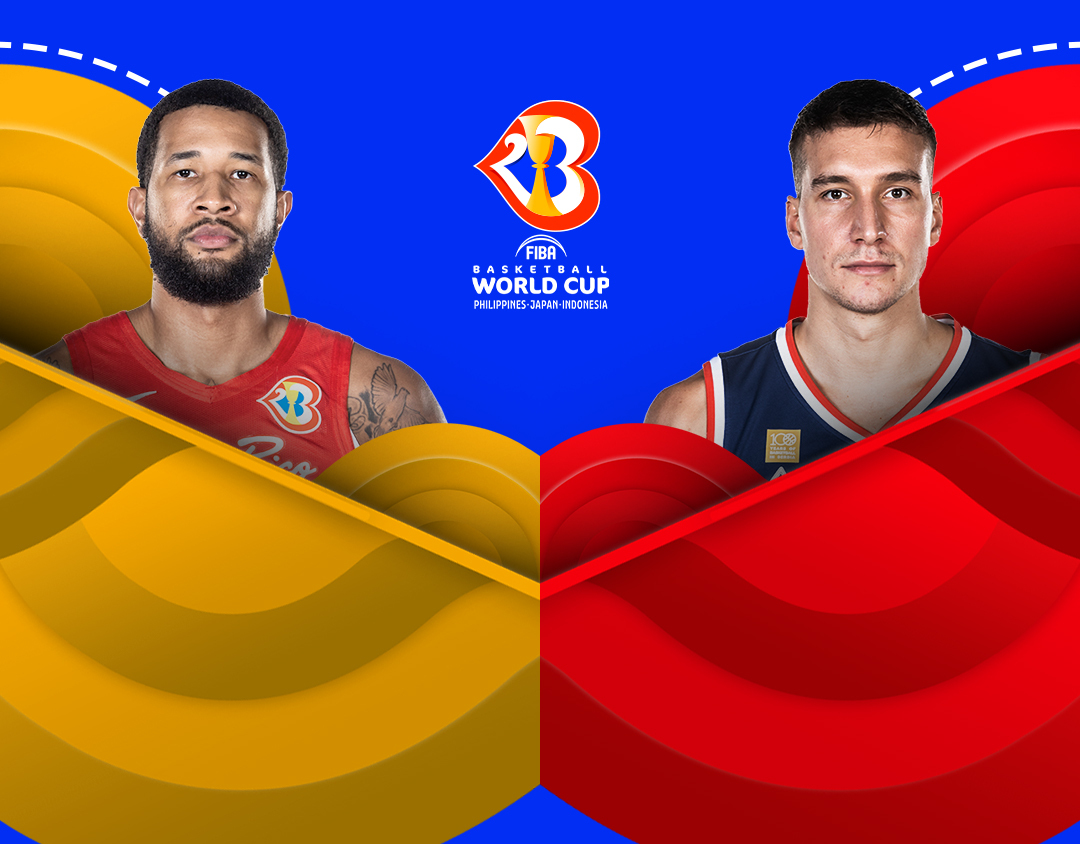 Match #30 of fiba basketball world cup 2023 banner
