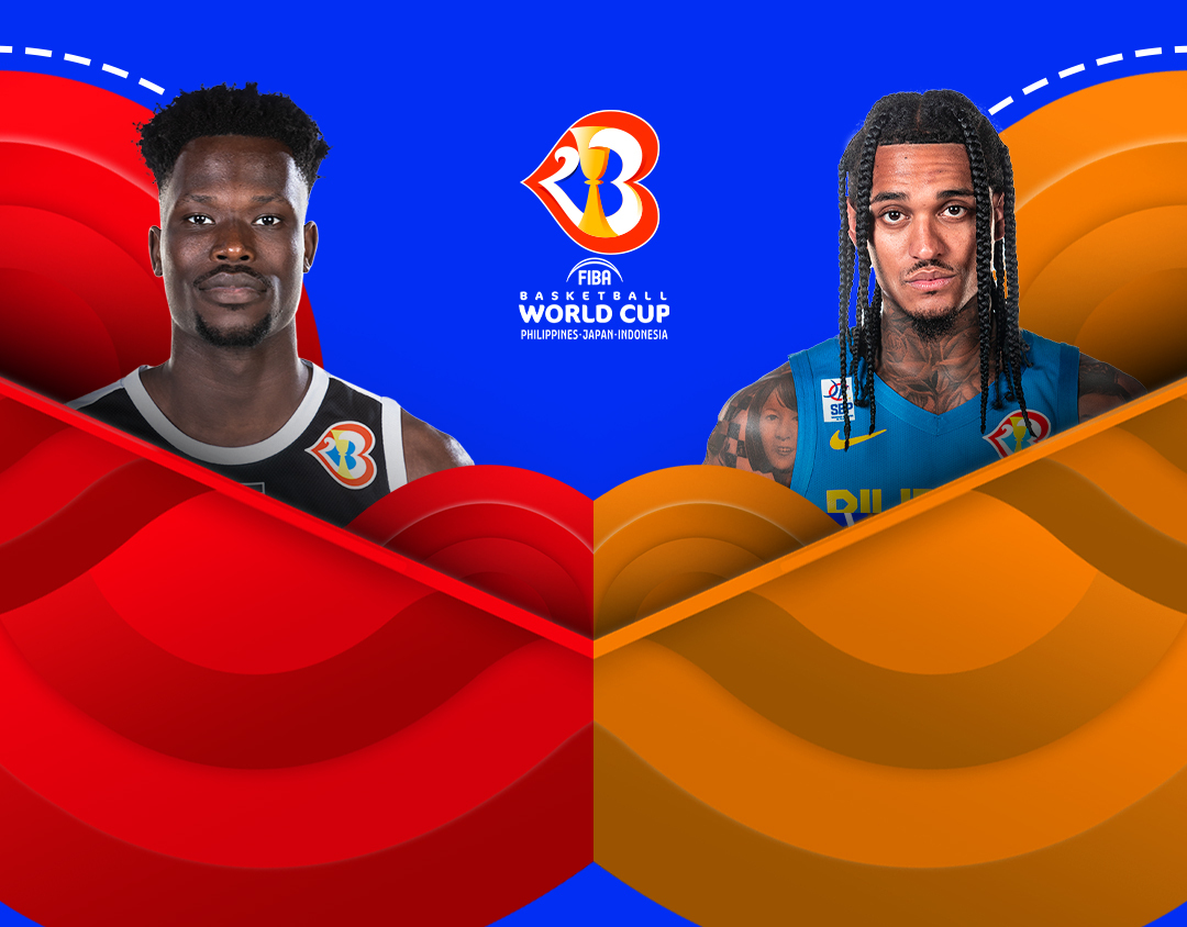 Match #54 of fiba basketball world cup 2023 banner