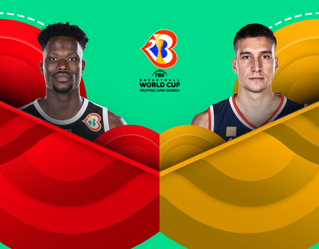Match #42 of fiba basketball world cup 2023 banner