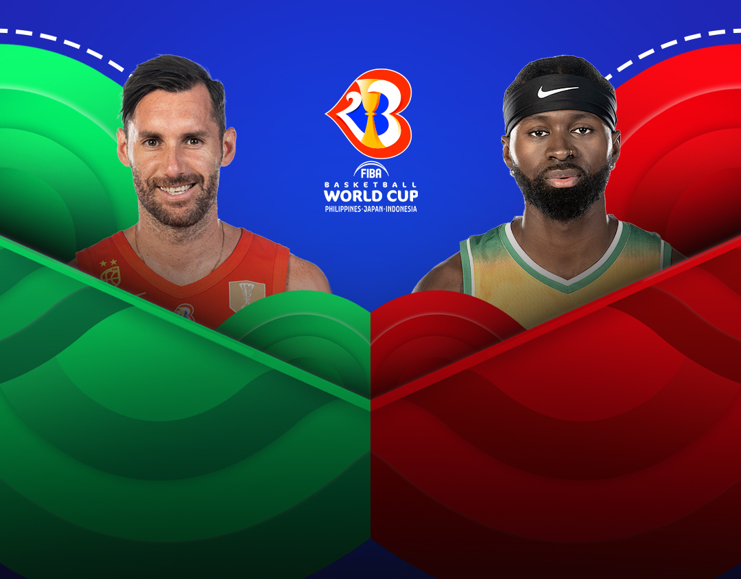 Match #16 of fiba basketball world cup 2023 banner