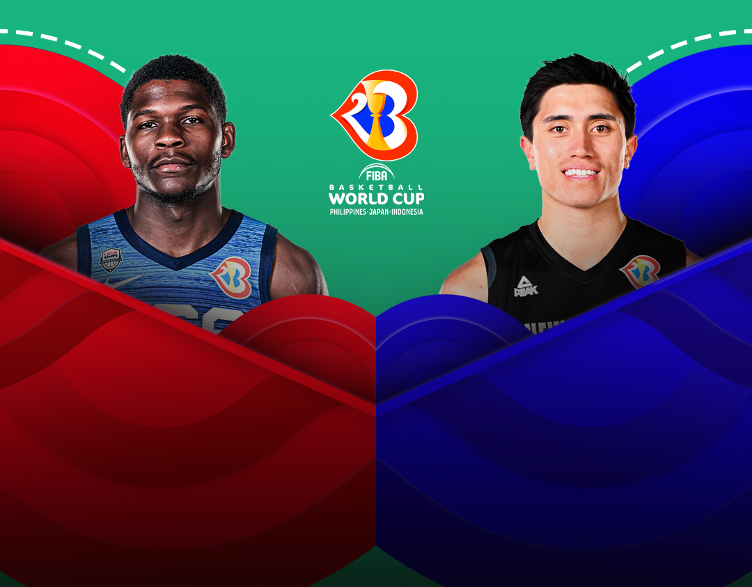 Match #15 of fiba basketball world cup 2023 banner