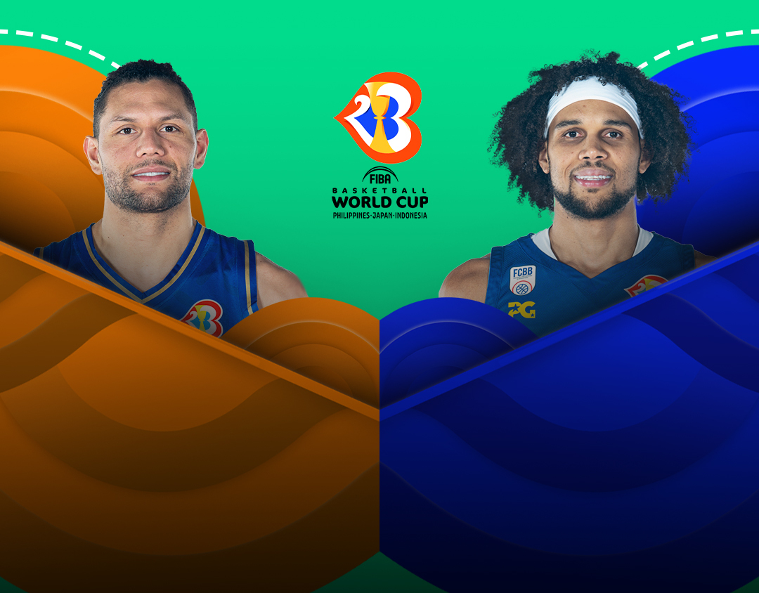 Match #25 of fiba basketball world cup 2023 banner