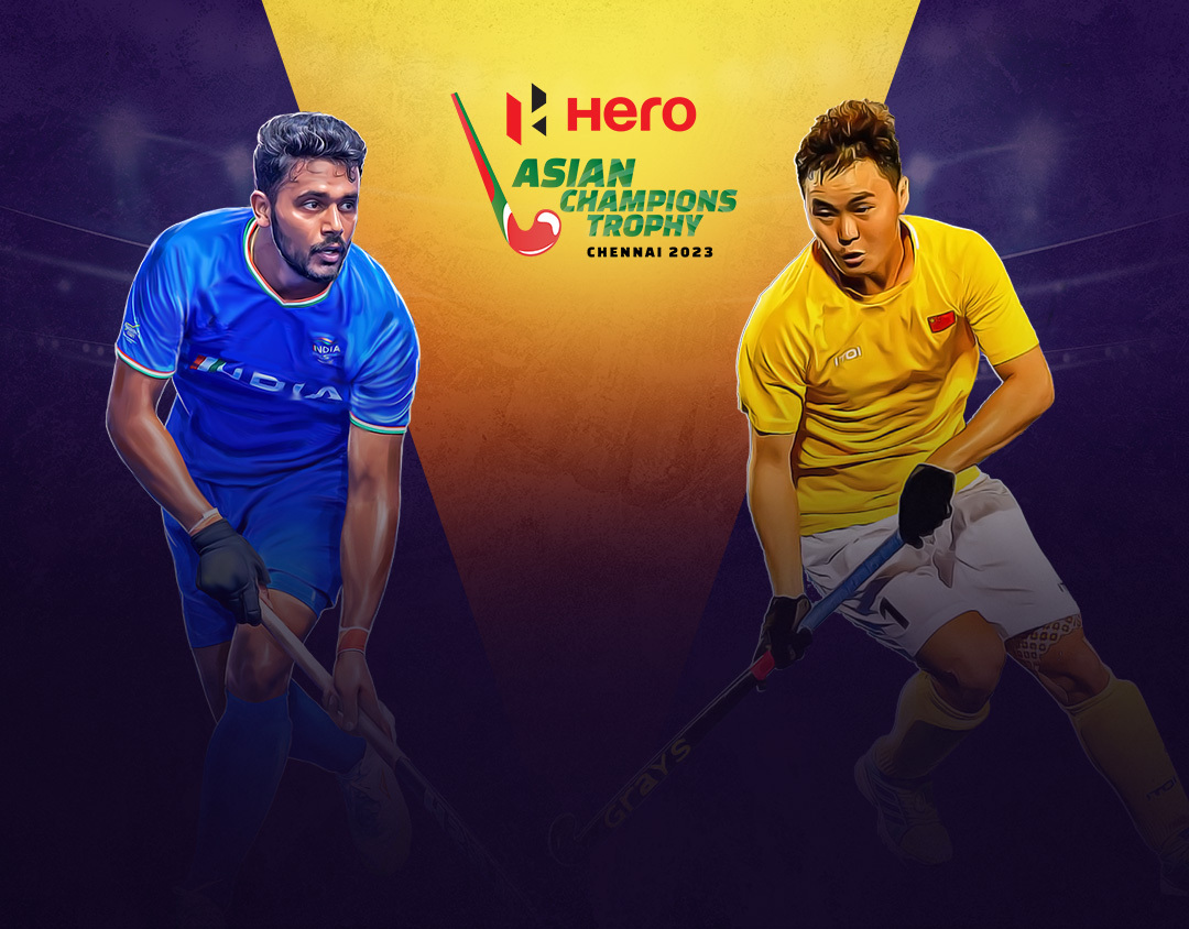 Match #3 of hero asian champions trophy 2023 banner