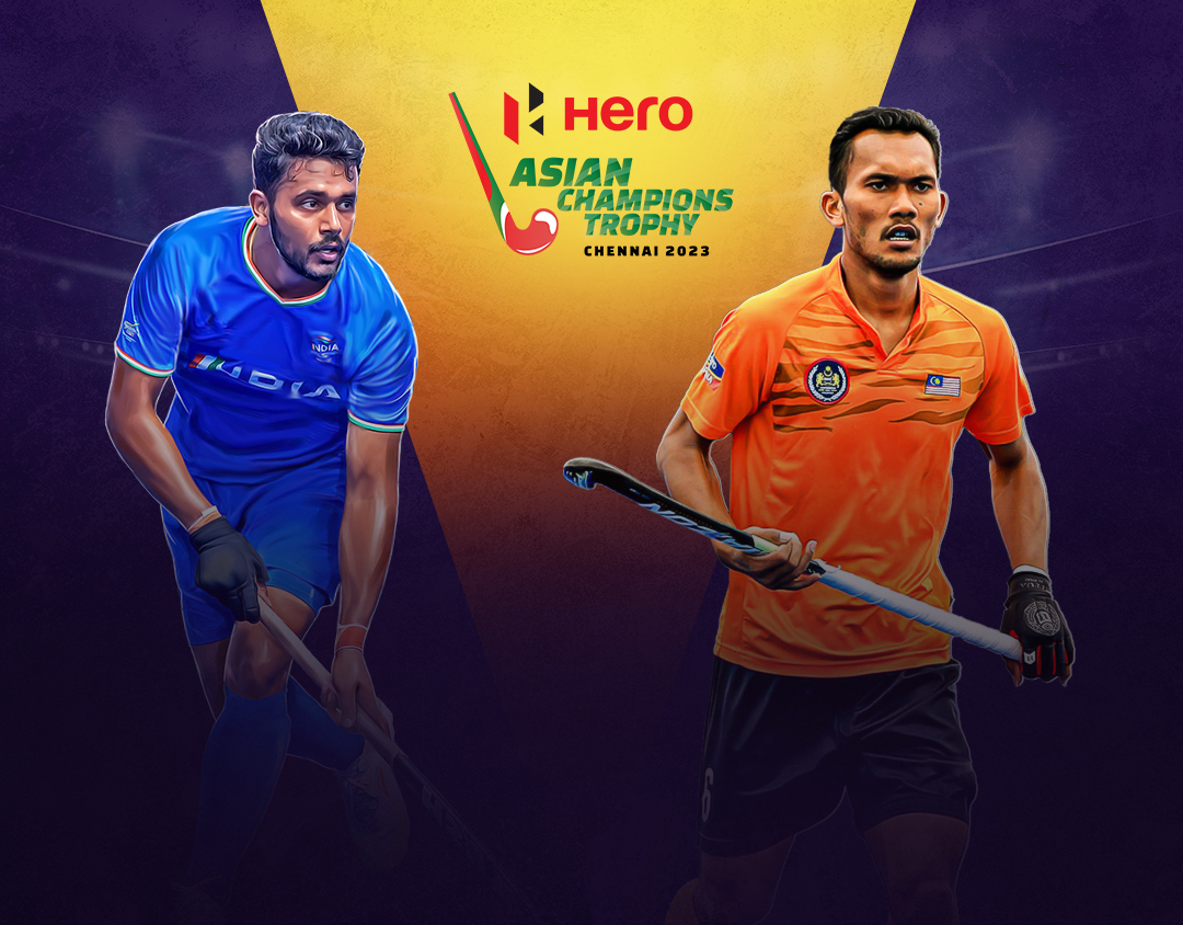 Final of hero asian champions trophy 2023 banner
