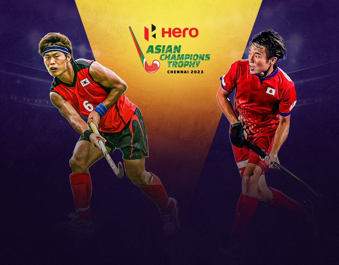 Match #1 of hero asian champions trophy 2023 banner