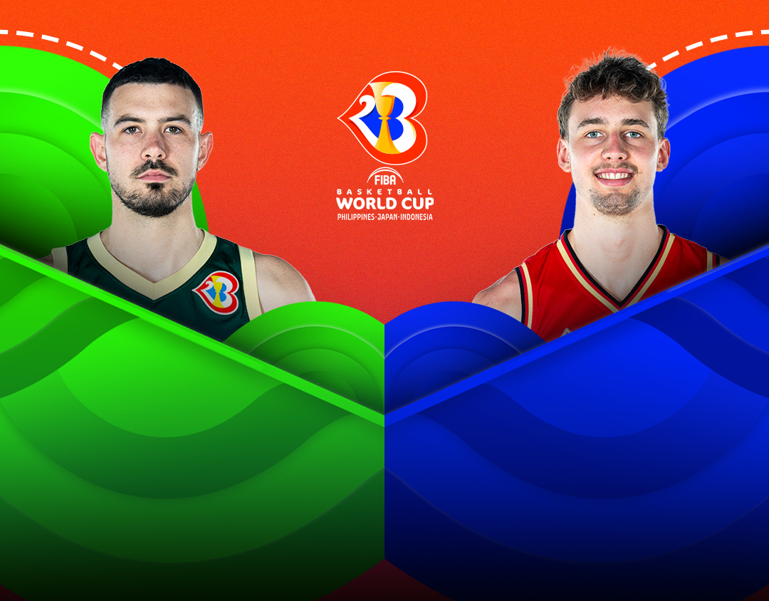 Match #18 of fiba basketball world cup 2023 banner